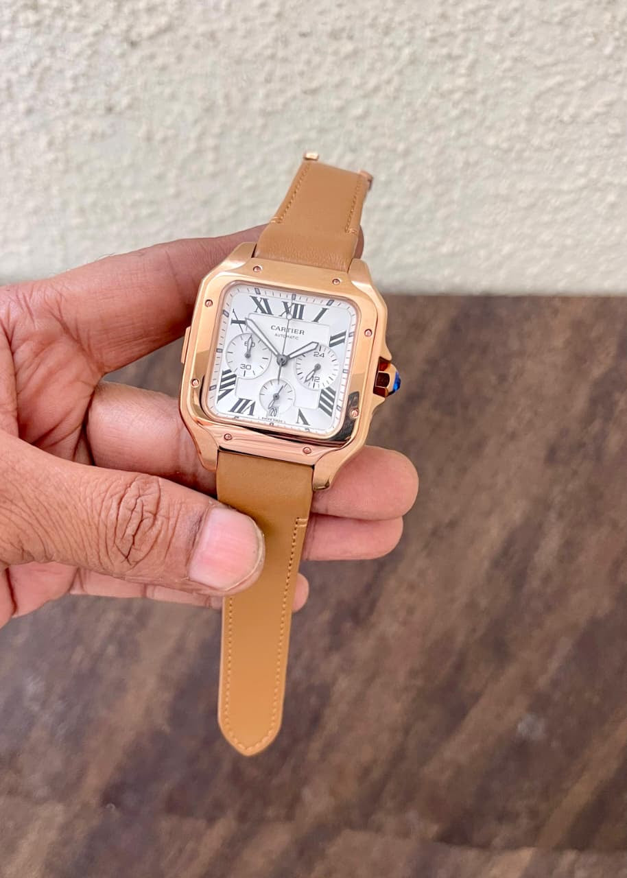 Cartier Santos Chronograph
