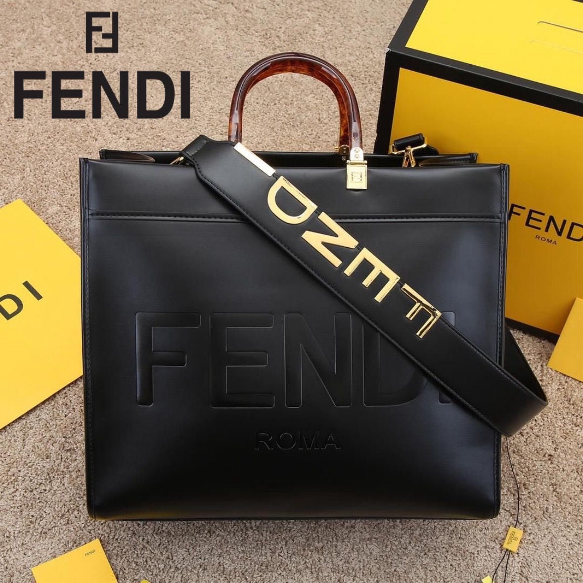 Fendi Large Sunshine Tote Bag