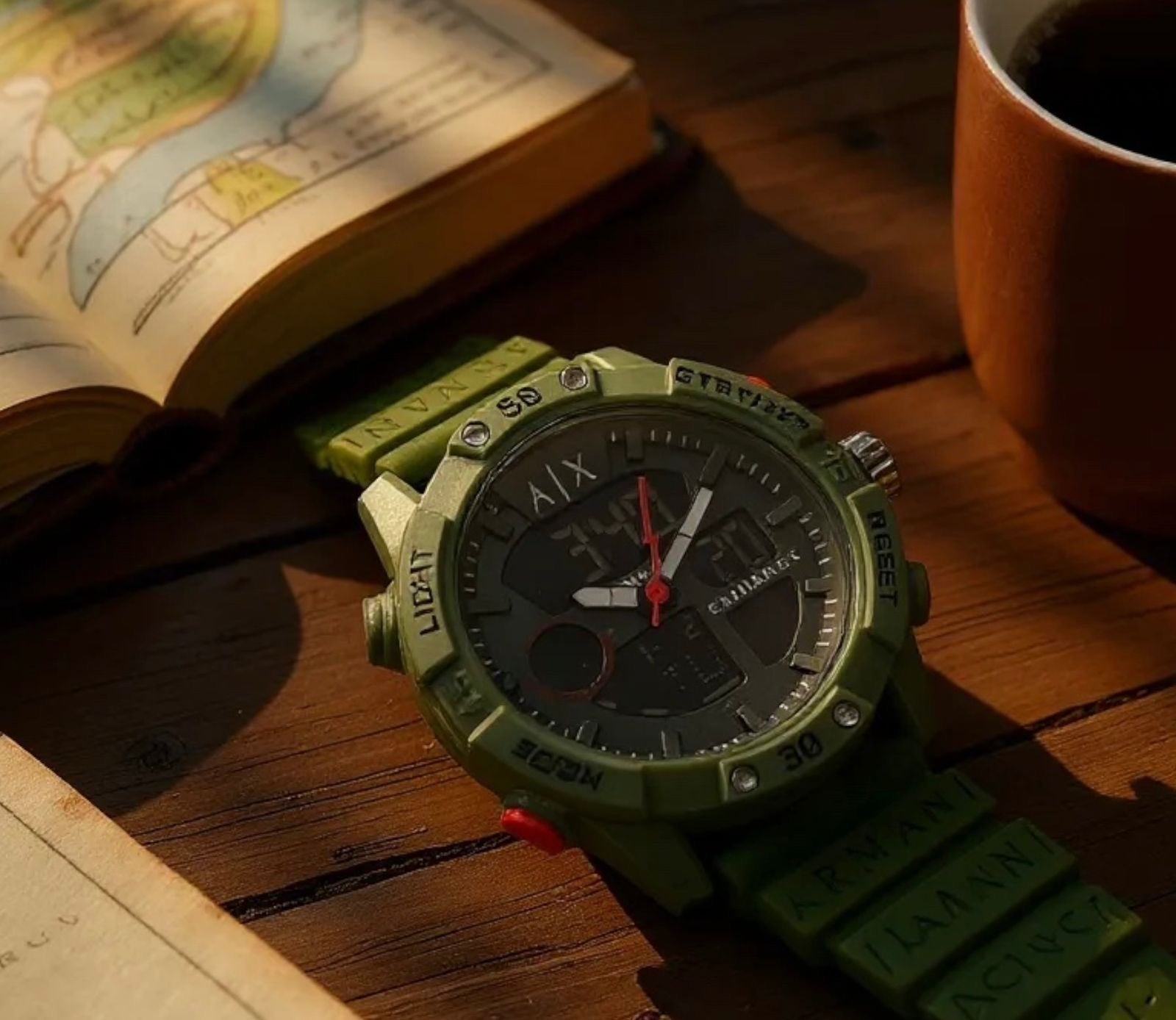 Armani Exchange Digital Analog