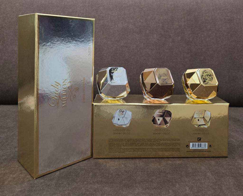 3Pcs Gift Set Imported Perfumes