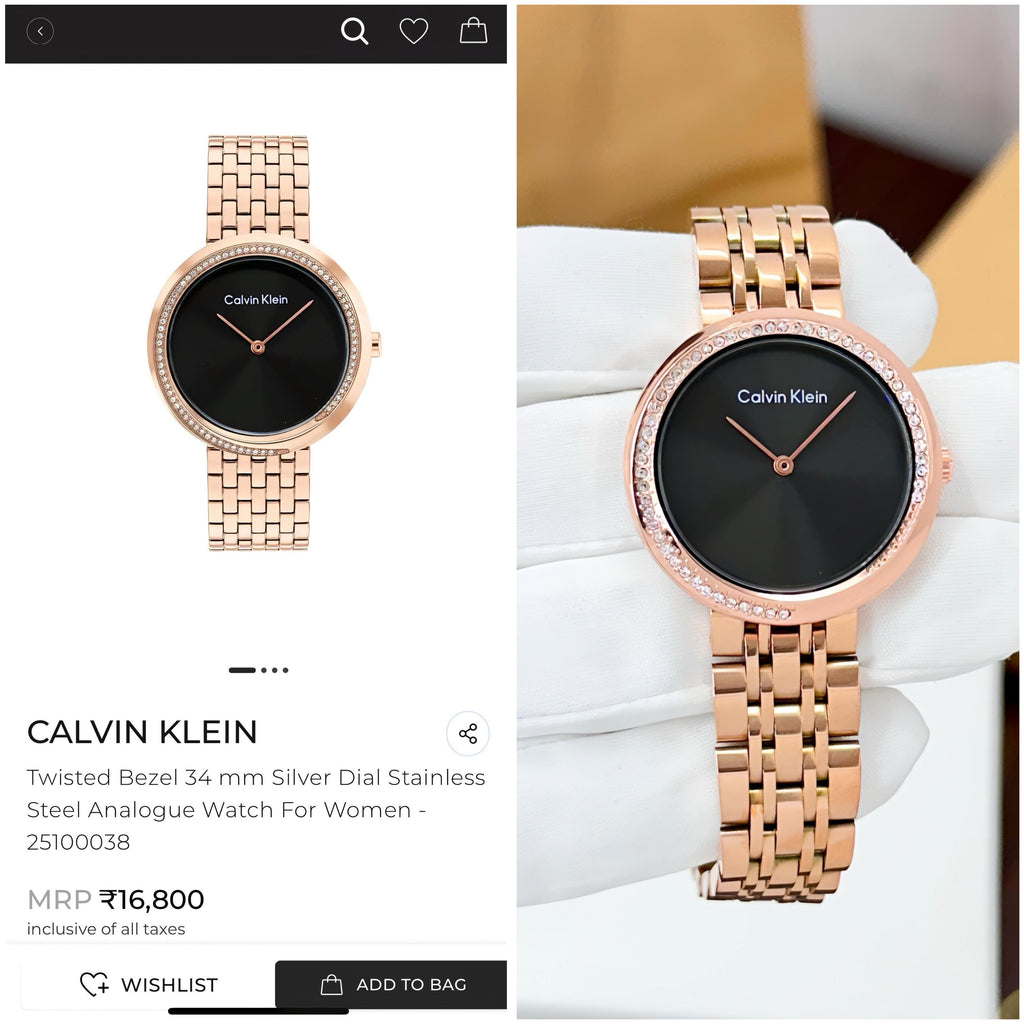 Calvin Klein Burst Analog