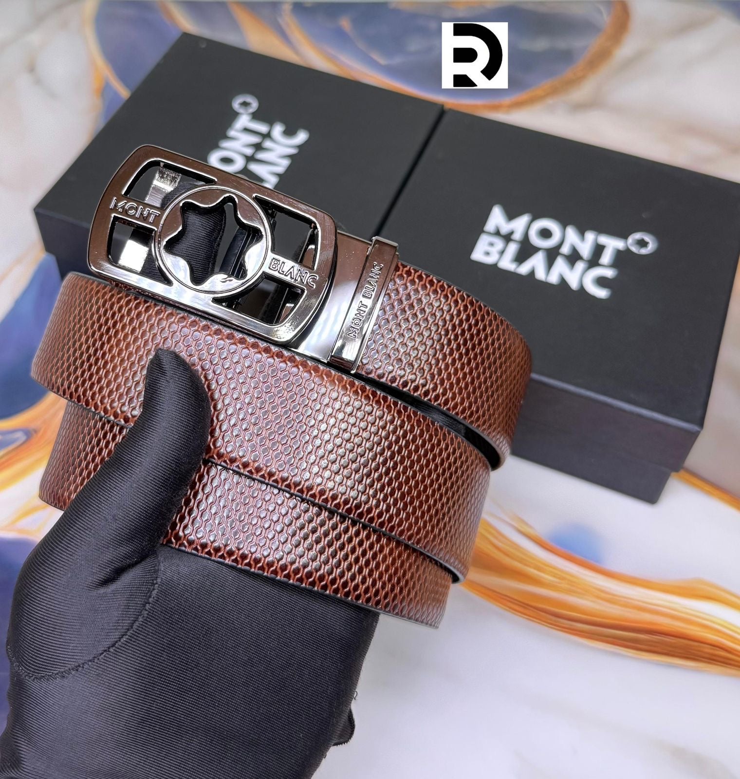 Mont Blanc Reversible Belt
