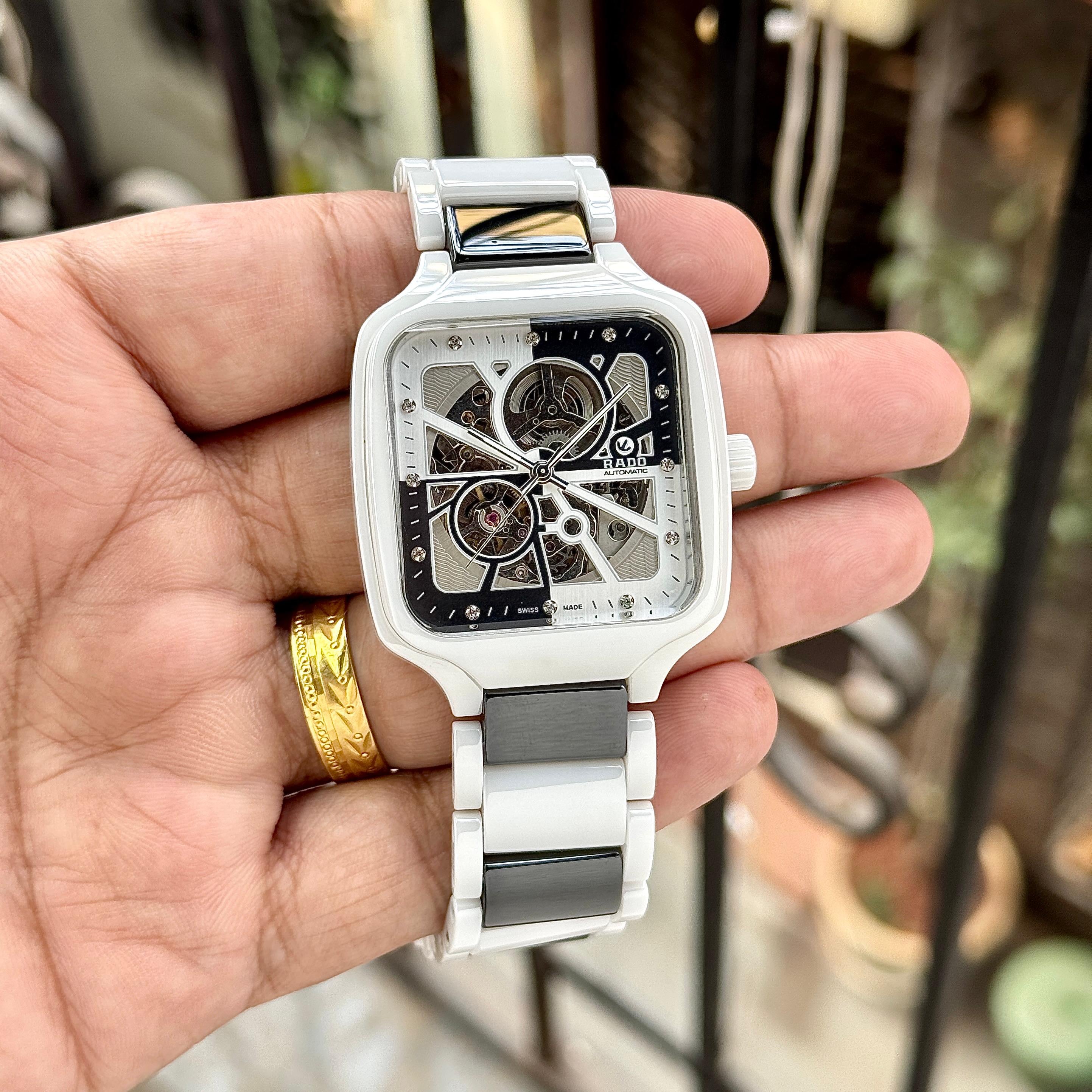 Rado True Square Automatic Open Heart Diamonds Edition