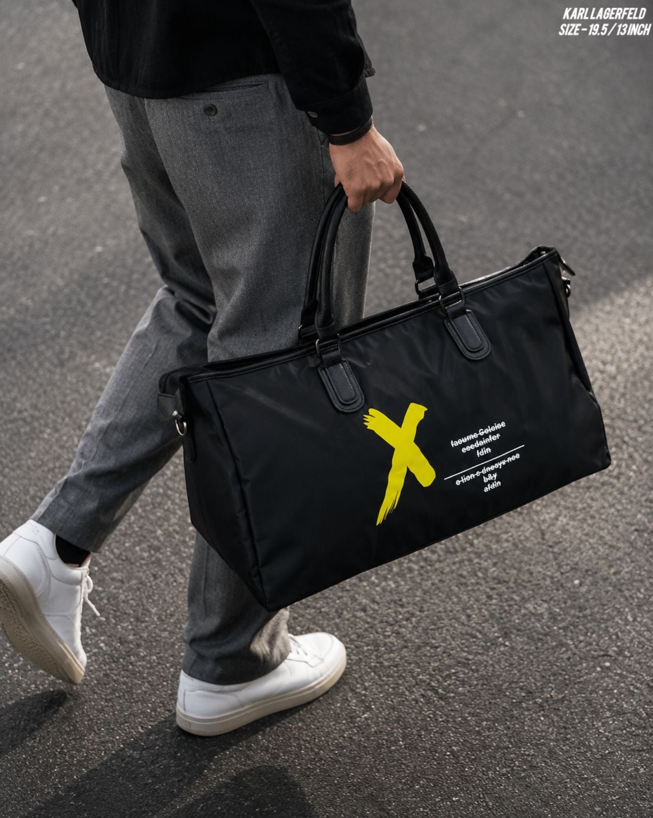 Karl Lagerfeld Ikonic 2.0 Large Duffel Bag