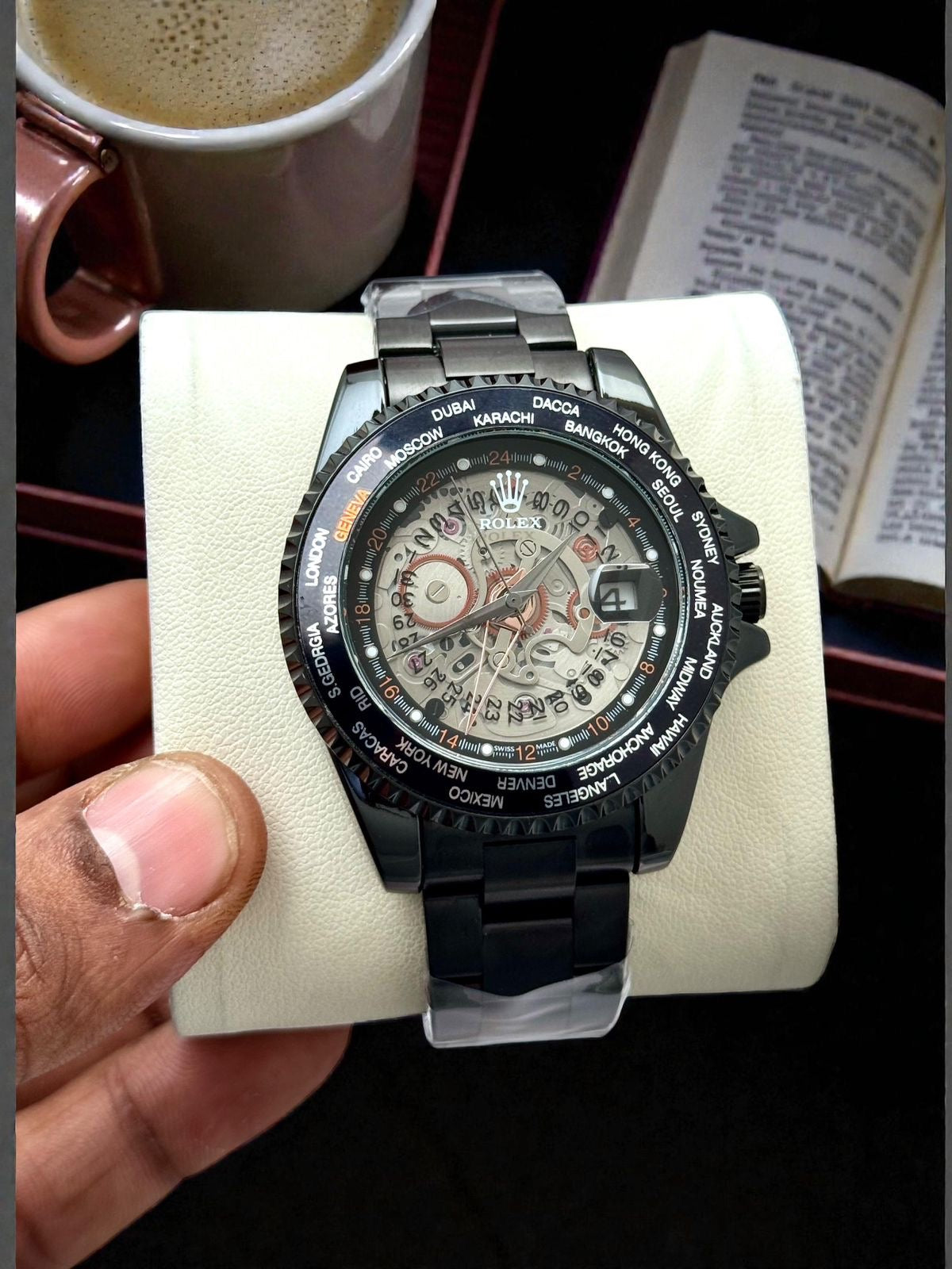 Rolex World Time Skeleton