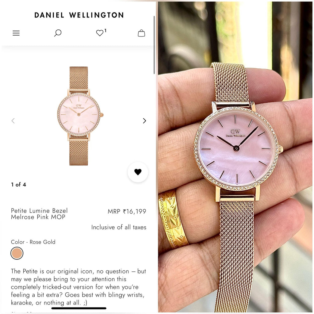 Daniel Wellington Quadro Lumine