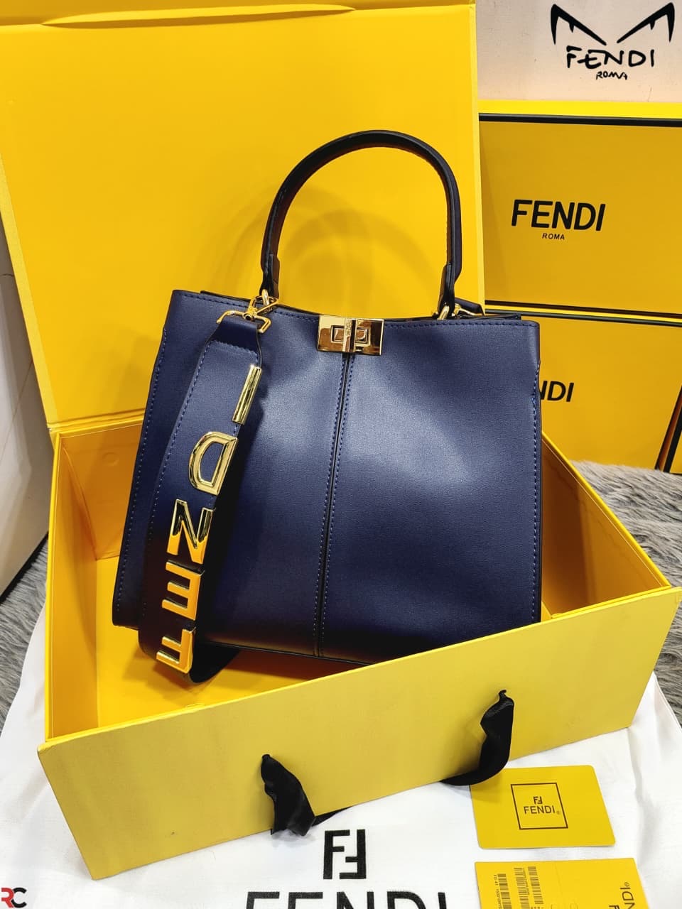 Fendi Peekaboo Tote Bag