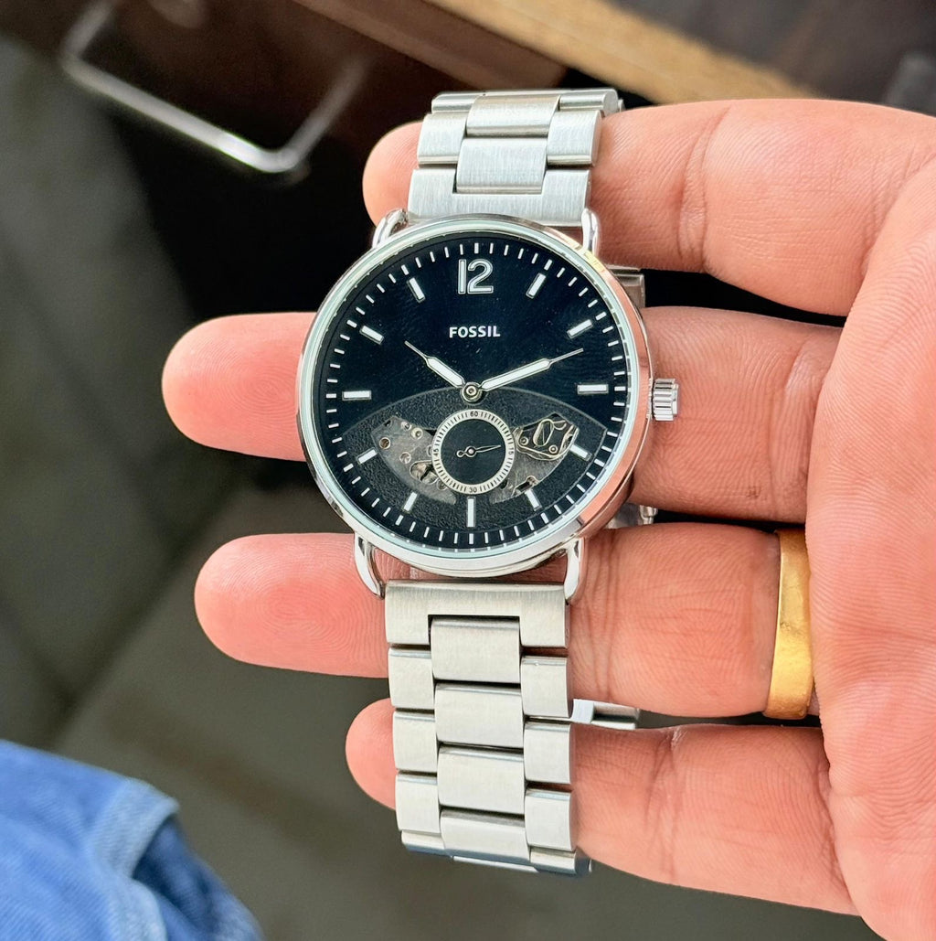 Fossil Commuter Automatic Skeleton Dial