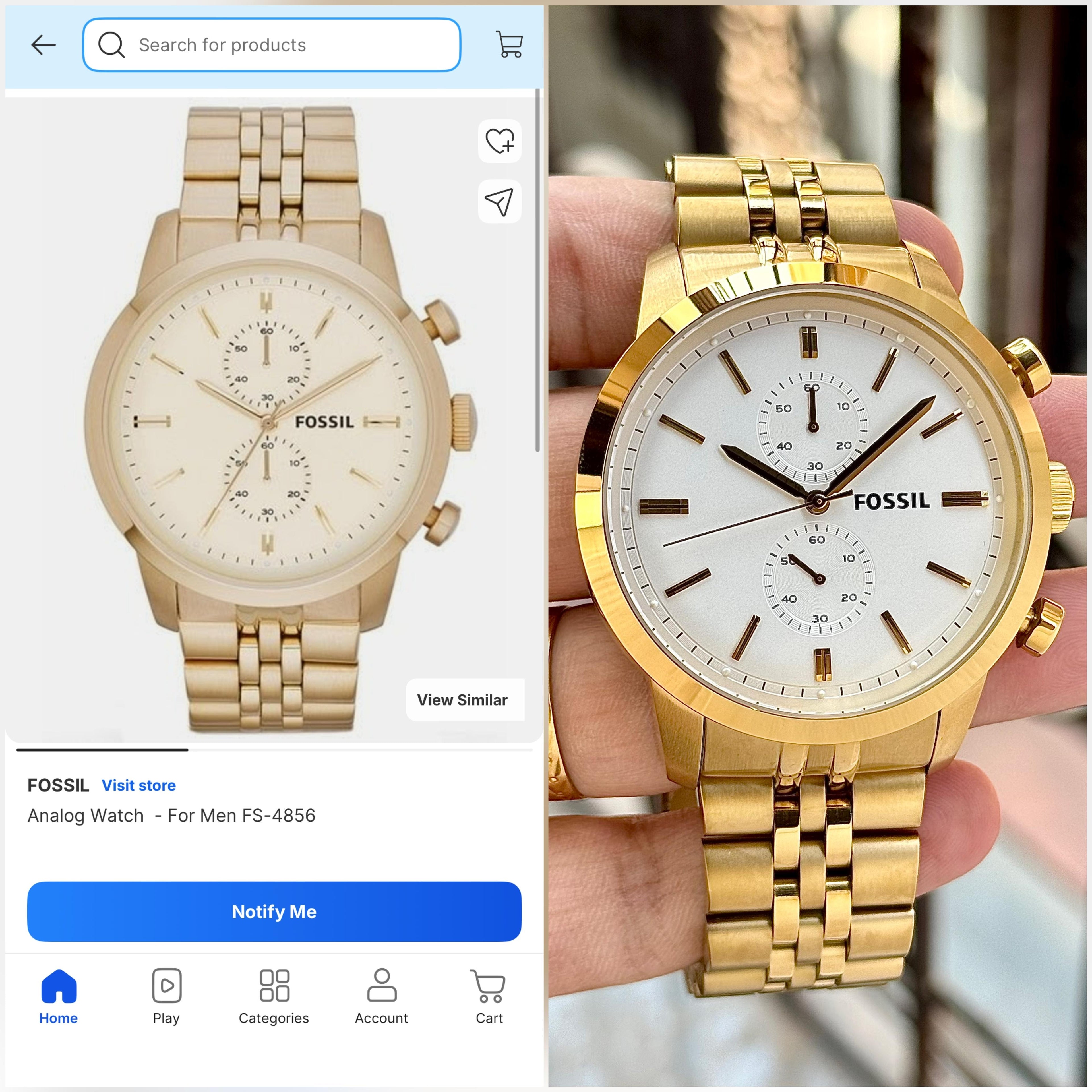 Fossil Townsman Chronograph