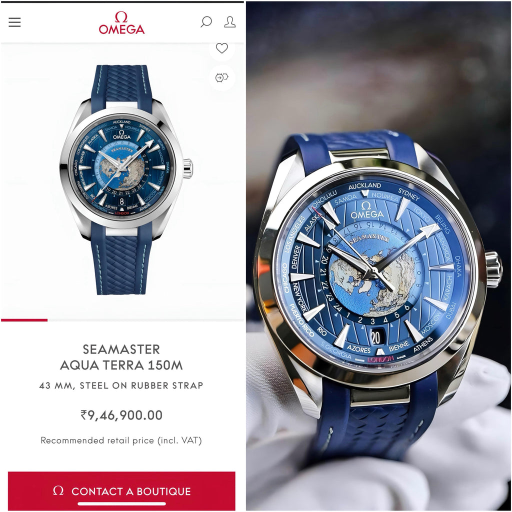 Omega Aquaterra Worldtimer