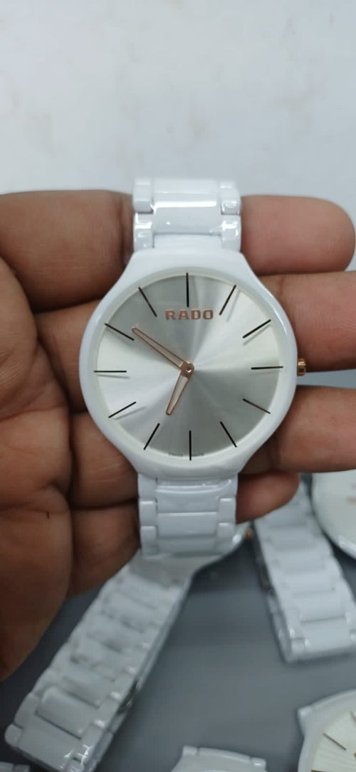 Rado true Round thinline White Ceramic