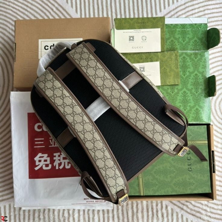Gucci GG Supreme Ophidia Medium Backpack