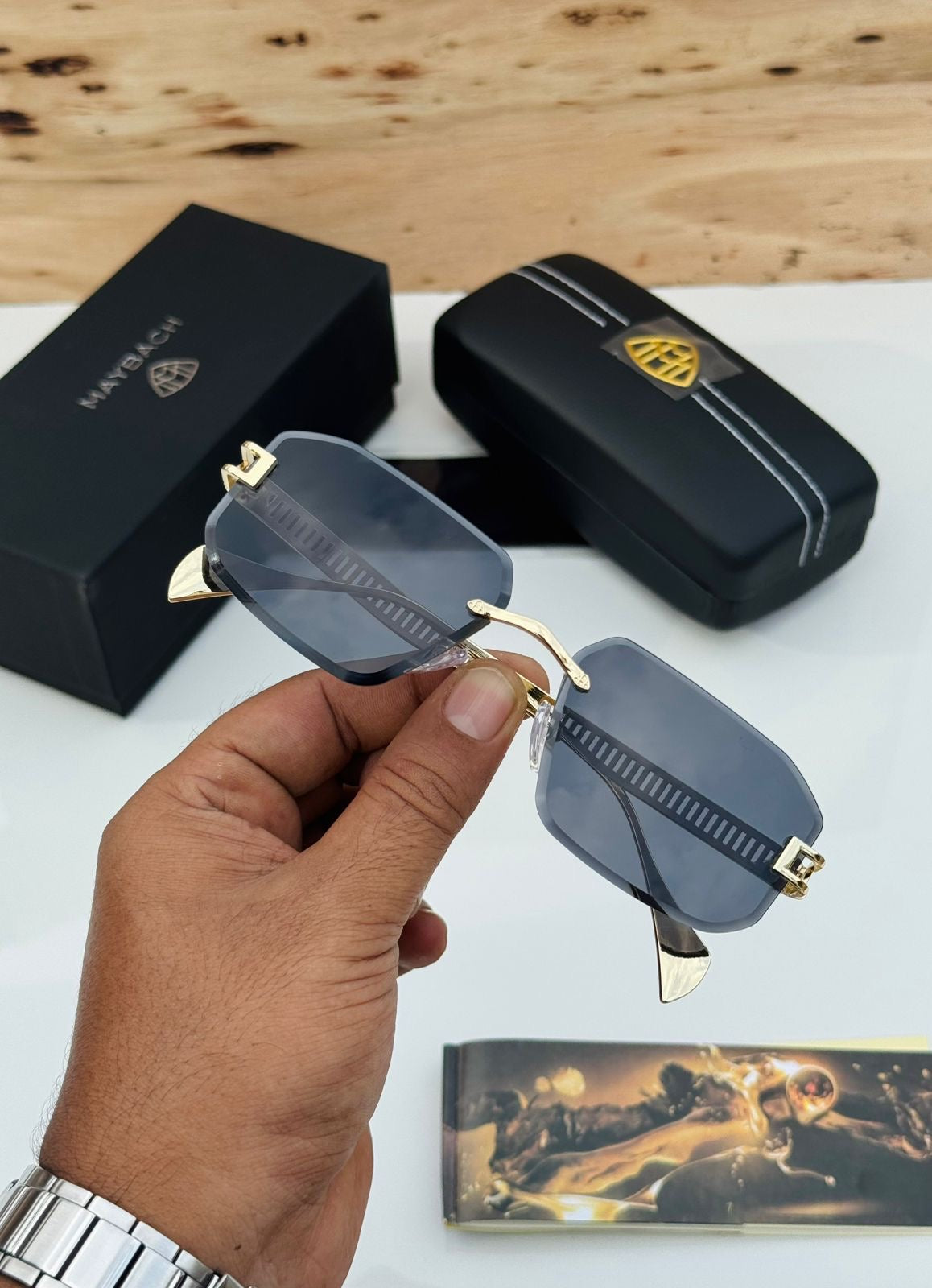 Maybach Unisex Sunglasses