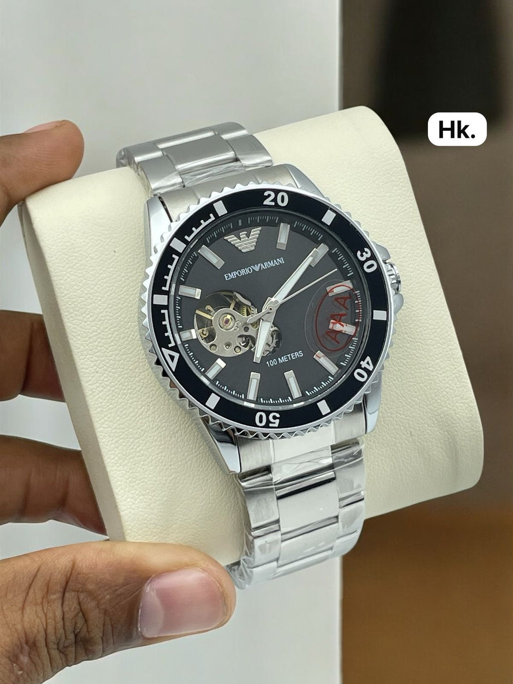 Emporio Armani Skeleton Dial Automatic Series