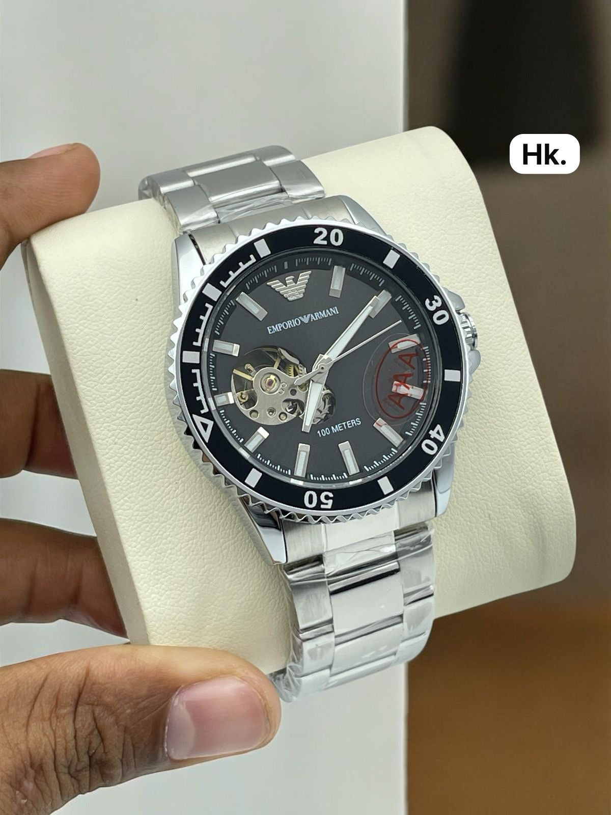 Emporio Armani Skeleton Dial Automatic Series