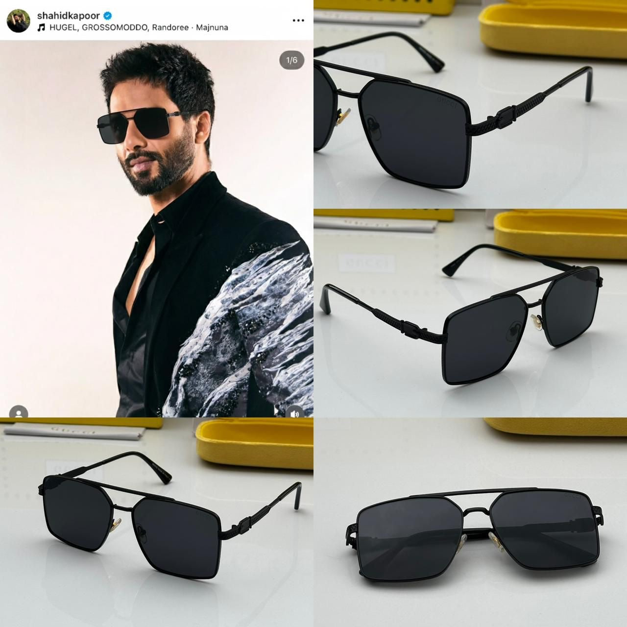 Gucci Unisex Sunglasses
