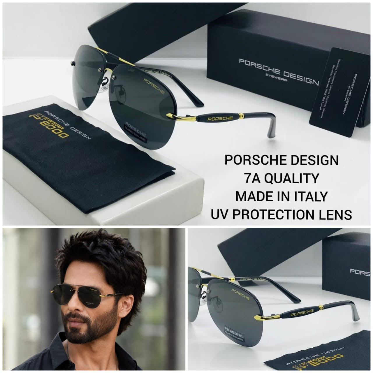 Porsche Unisex Sunglasses