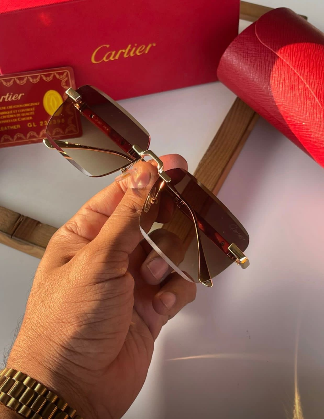 Cartier Unisex Sunglasses