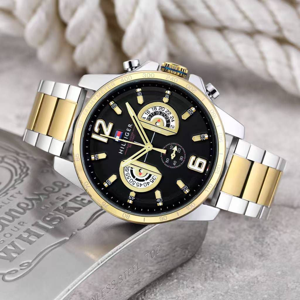 Tommy Hilfiger Tradition Sliver Black PVD Series