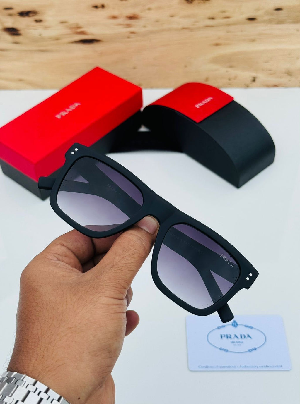 Prada Unisex Sunglasses