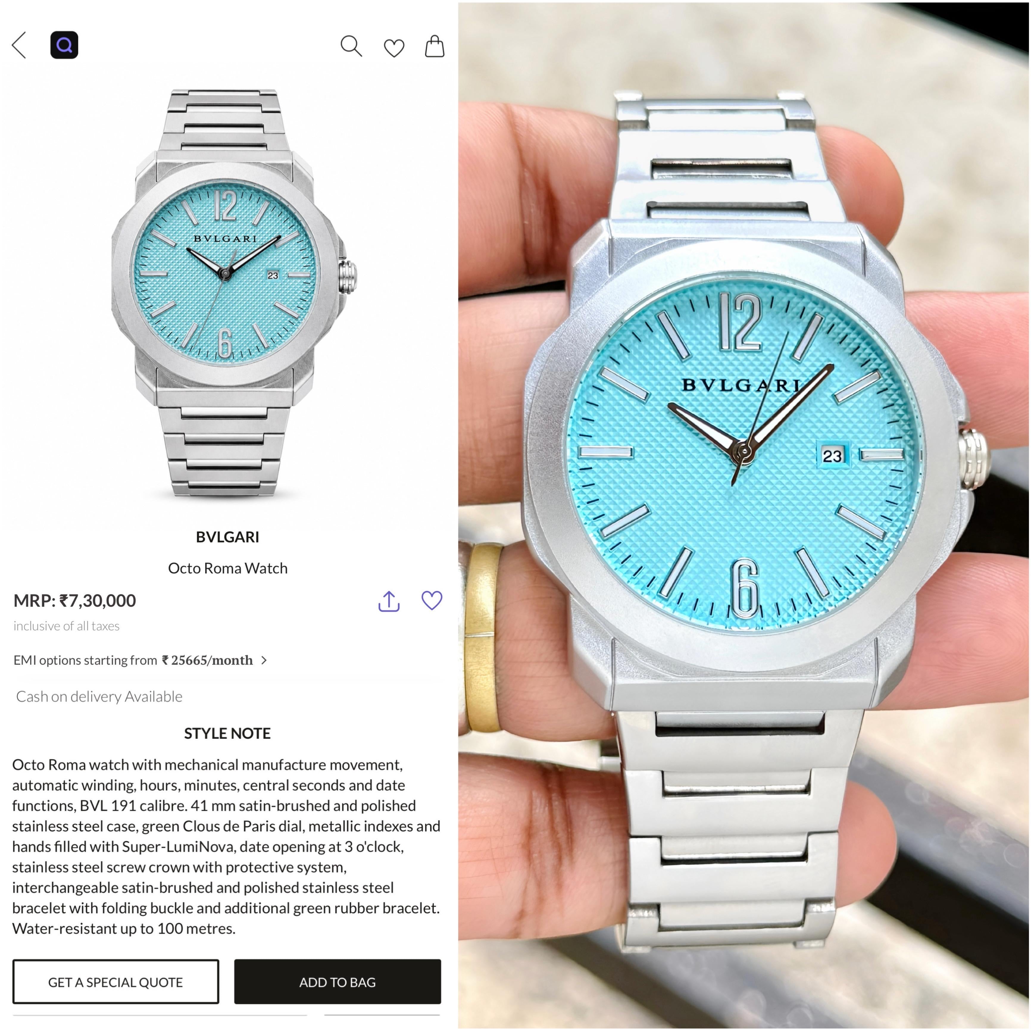 Bvlgari OctoRoma
