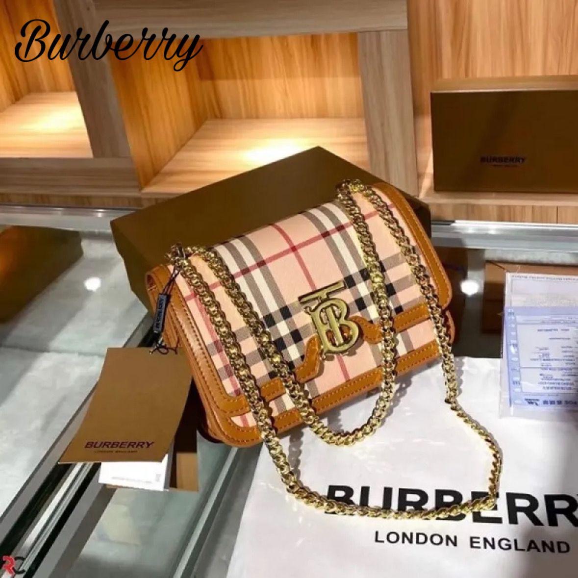 Burberry TB Signature Chain Sling Bag
