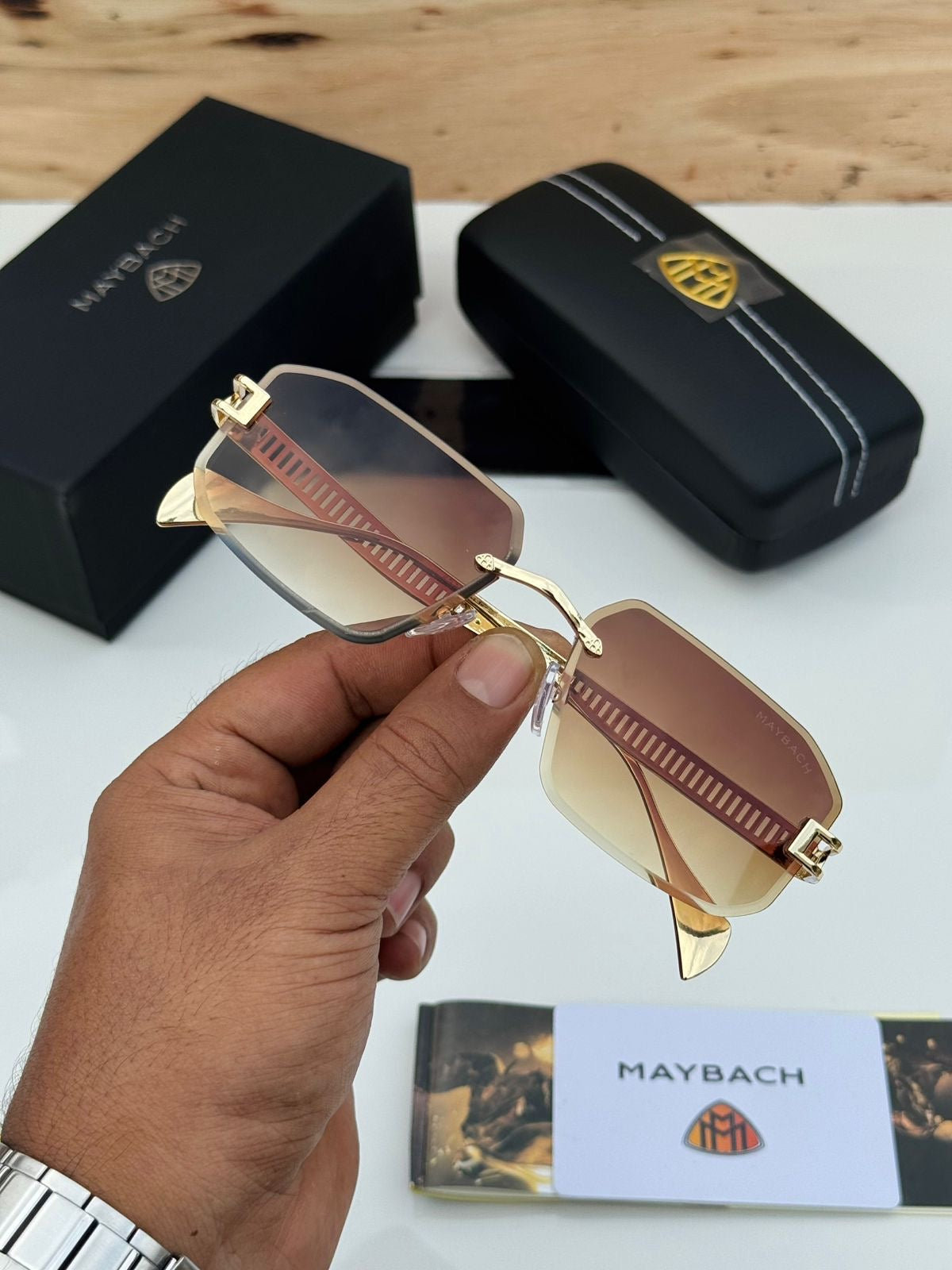 Maybach Unisex Sunglasses