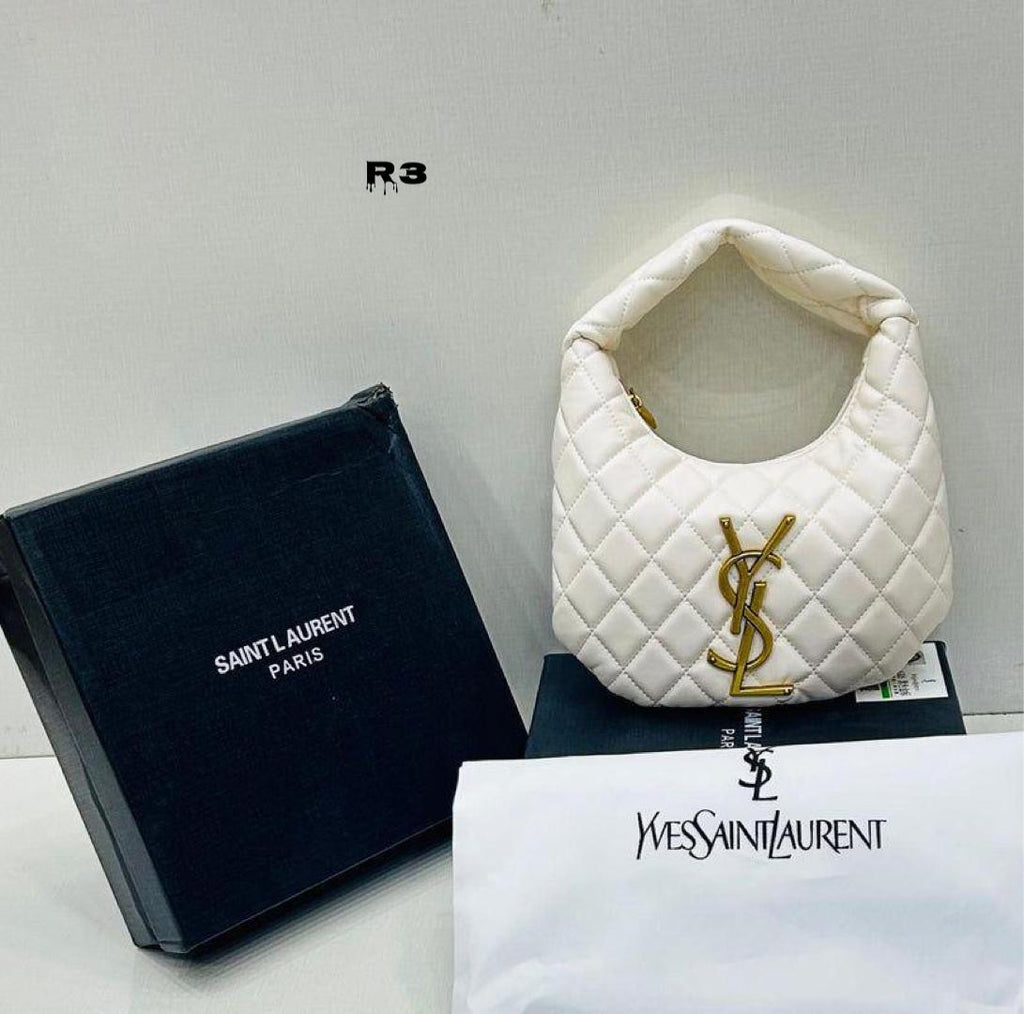 Ysl Icarino Quilted Leather
