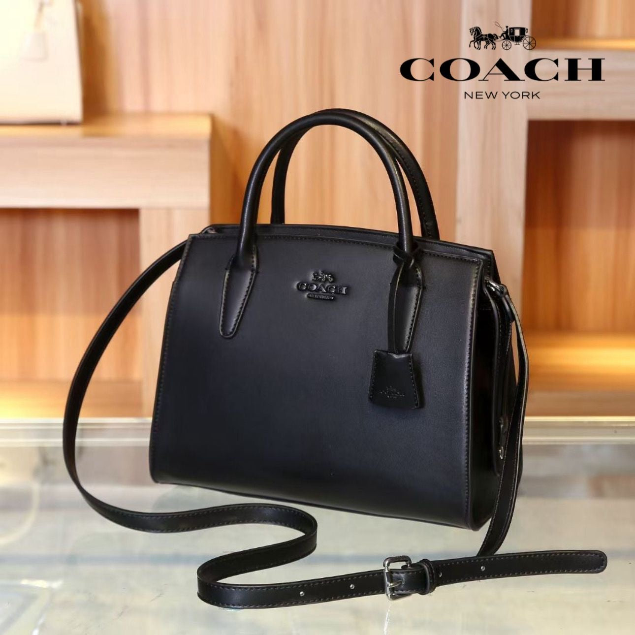 Coach Andrea Carryall Shoulder Bag