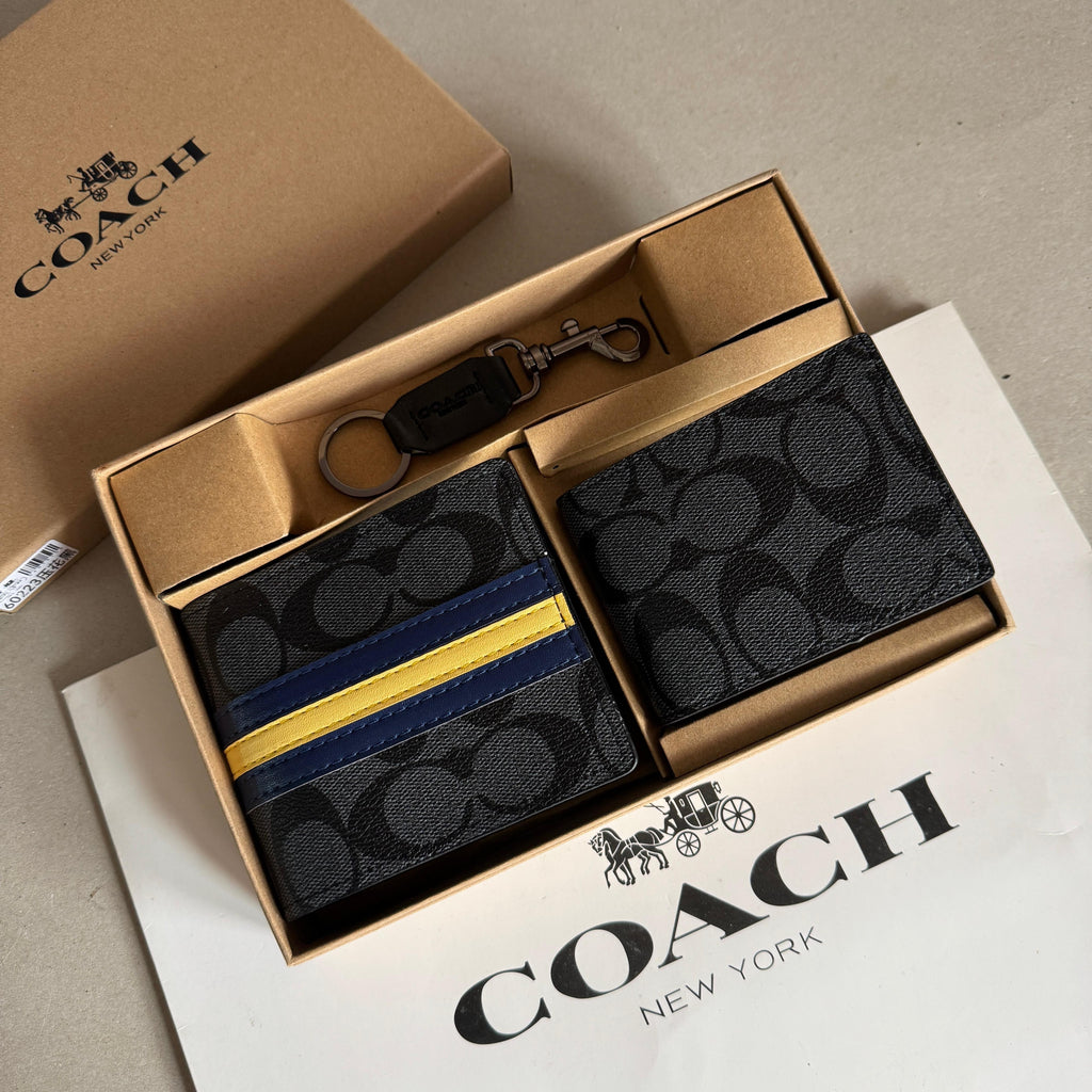 Coach 3 In 1 Wallet Combo