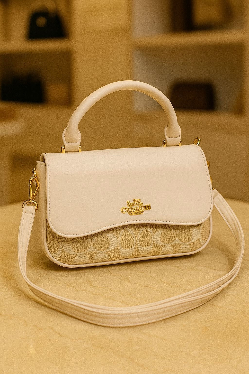 Coach Flap Sling Bag