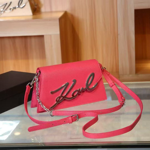 Karl Lagerfeld Signature Shoulder Bag