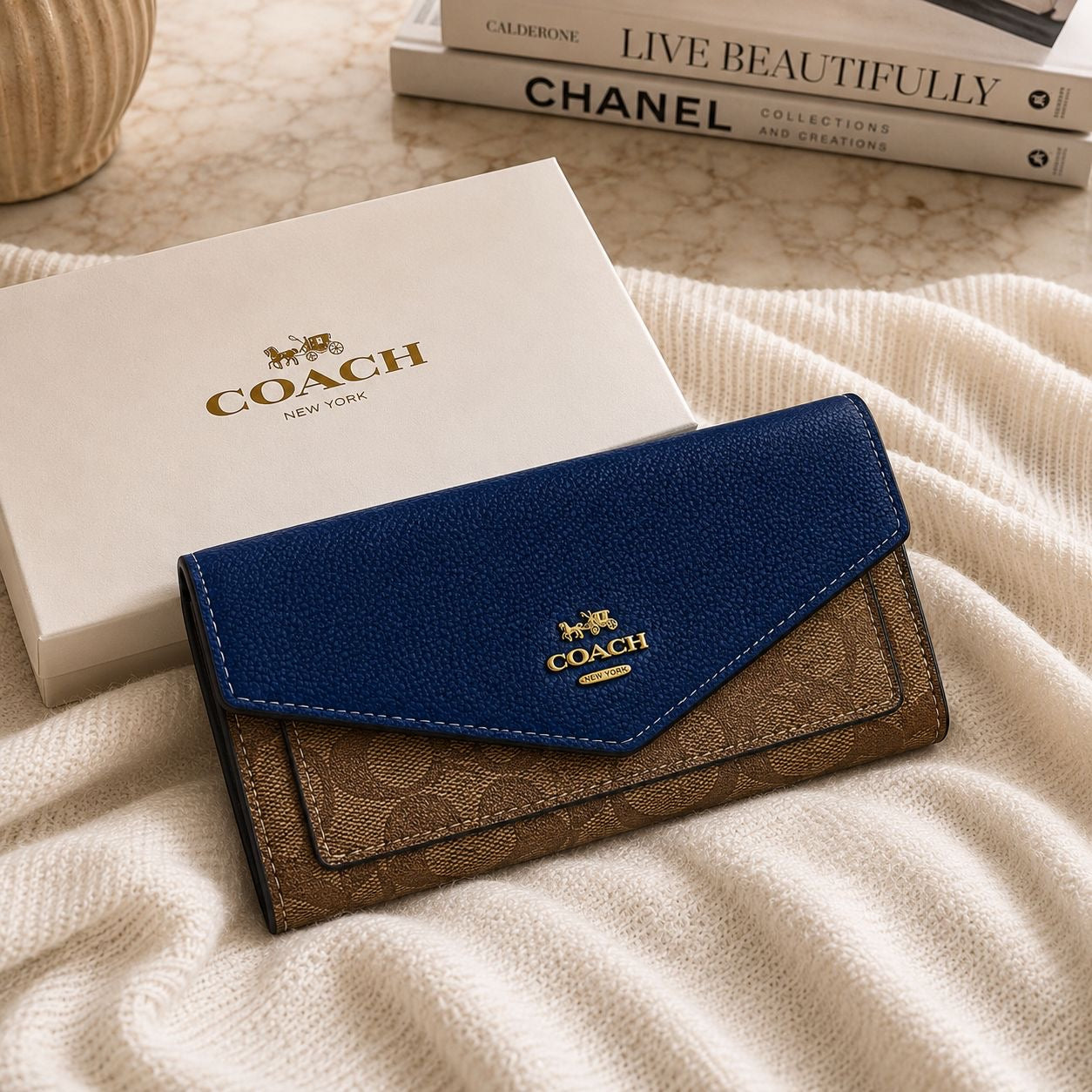 Coach Flap Wallet