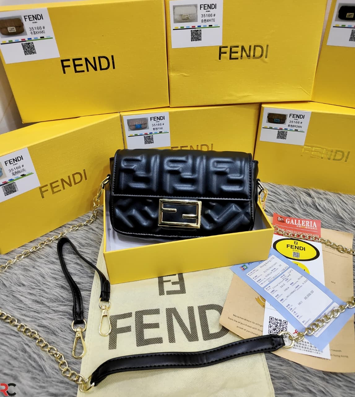Fendi Baguette Mini Sling Bag