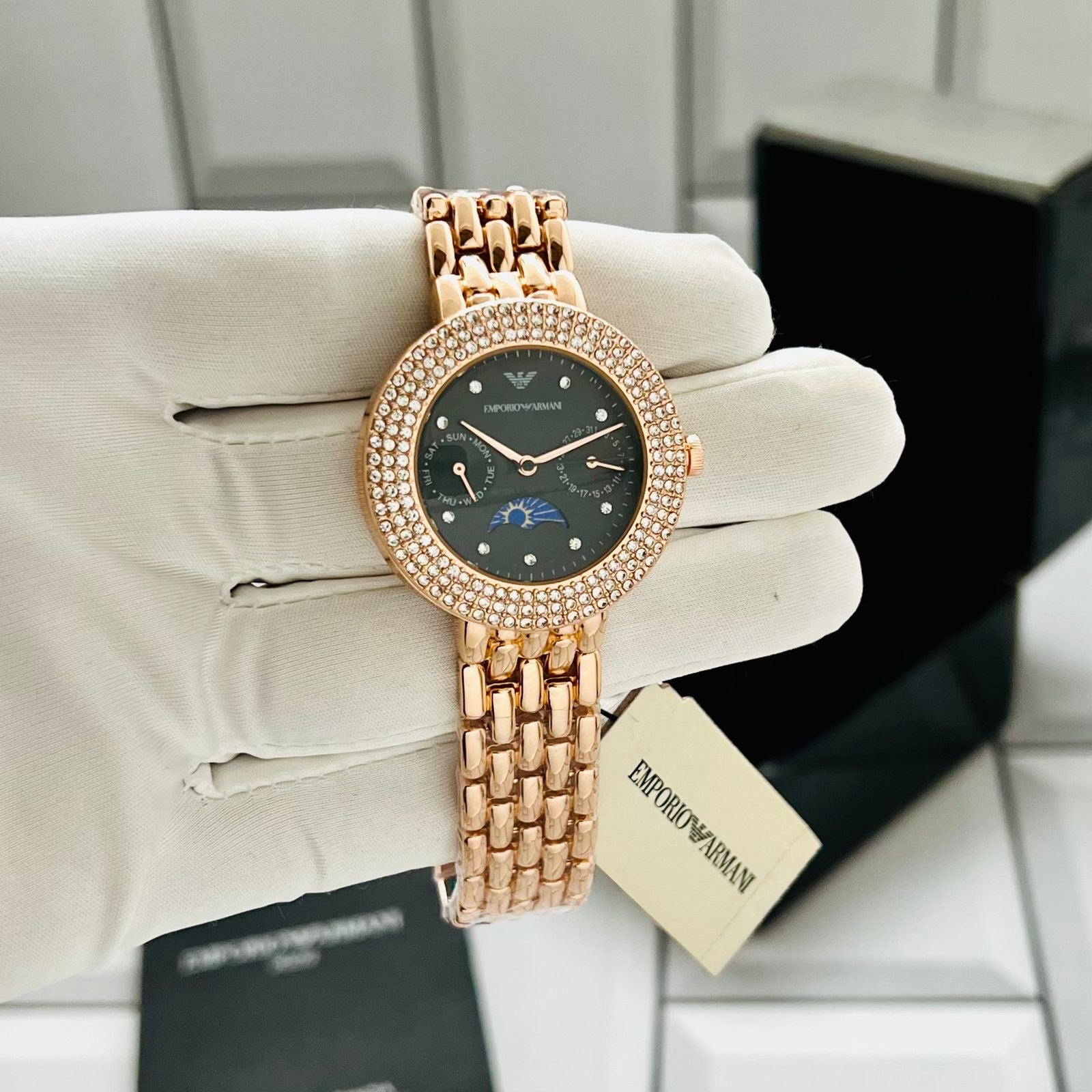 Emporio Armani Rosa Sun Moon Multifunction