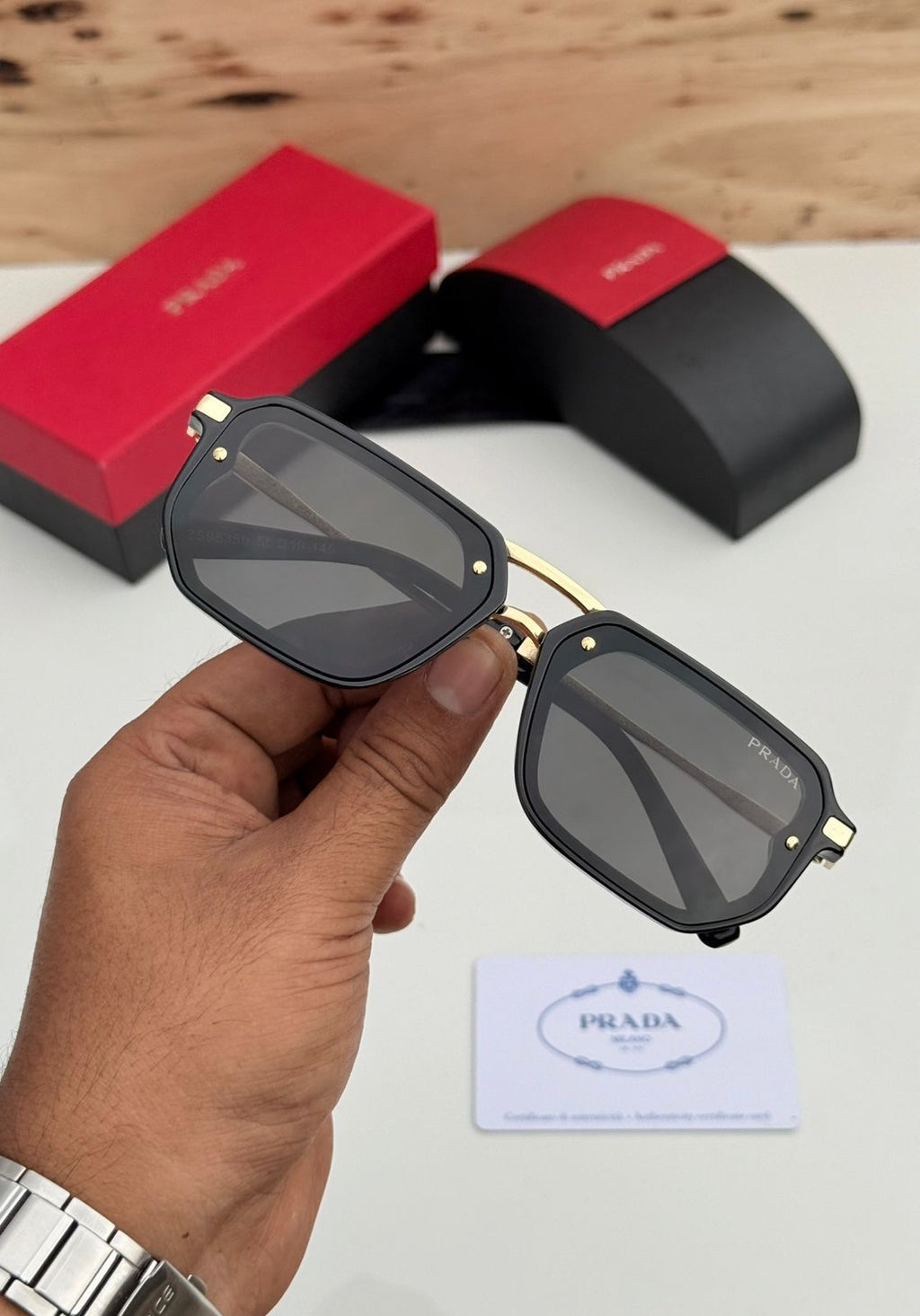 Prada Unisex Sunglasses