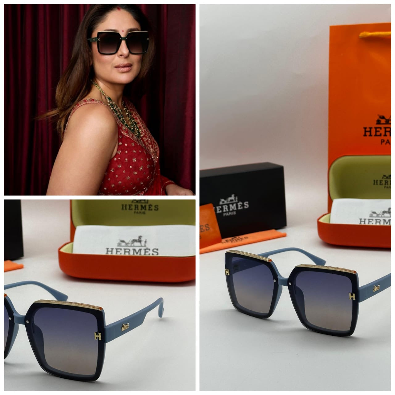 Hermes Unisex Sunglasses
