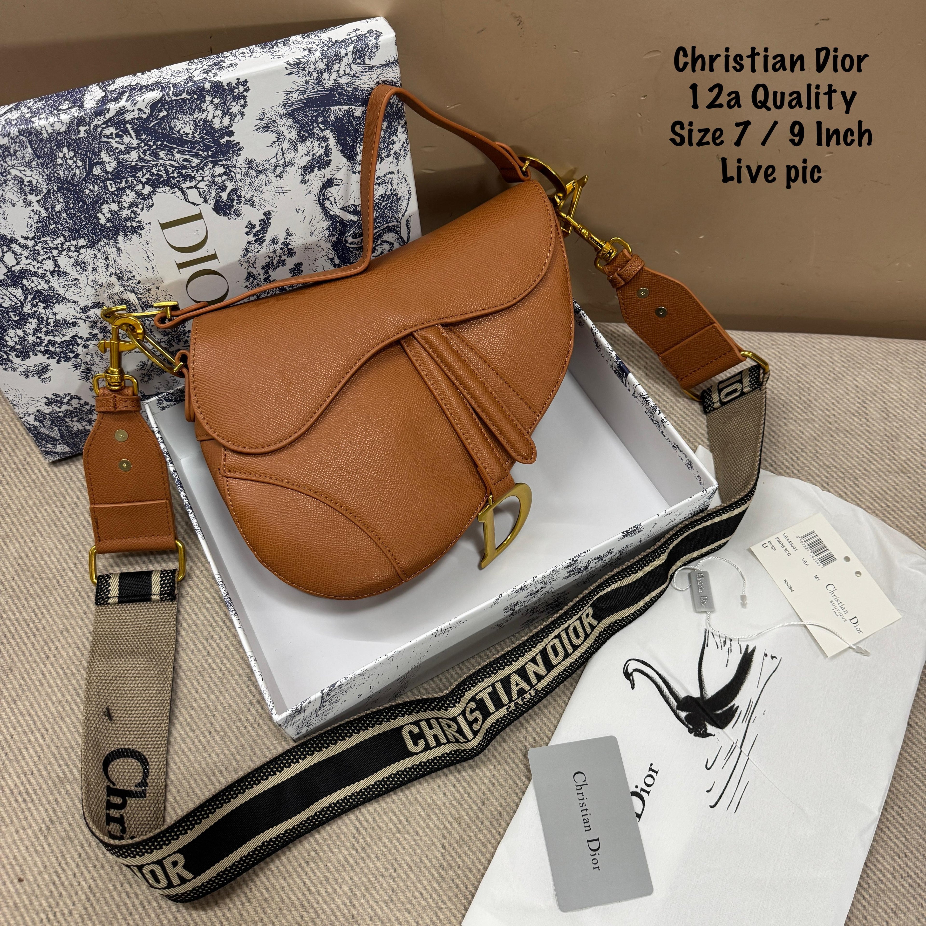 Christian Dior Saddle Shoulder Bag