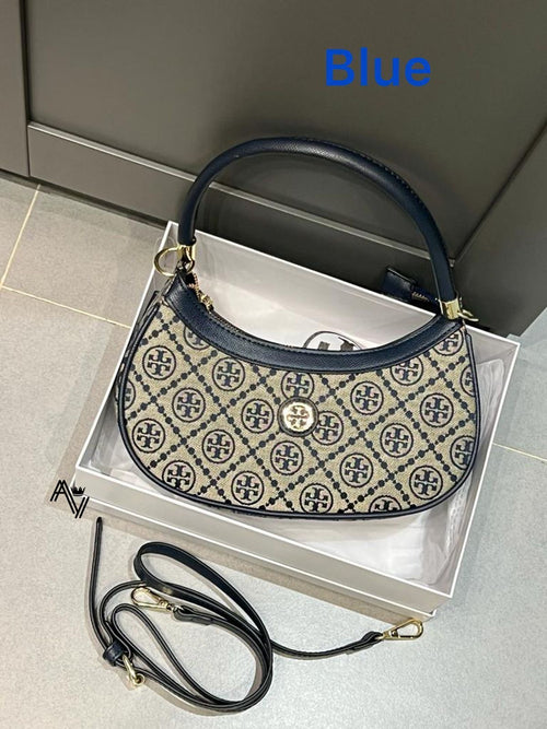 Tory Burch T Monogram Jacquard Bag