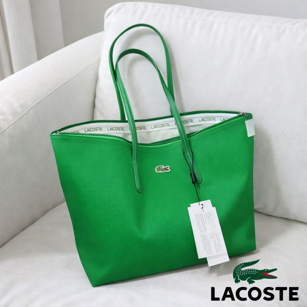 Lacoste Large Zip Tote Bag