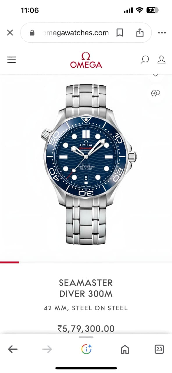 Omega Seamaster Diver 300M