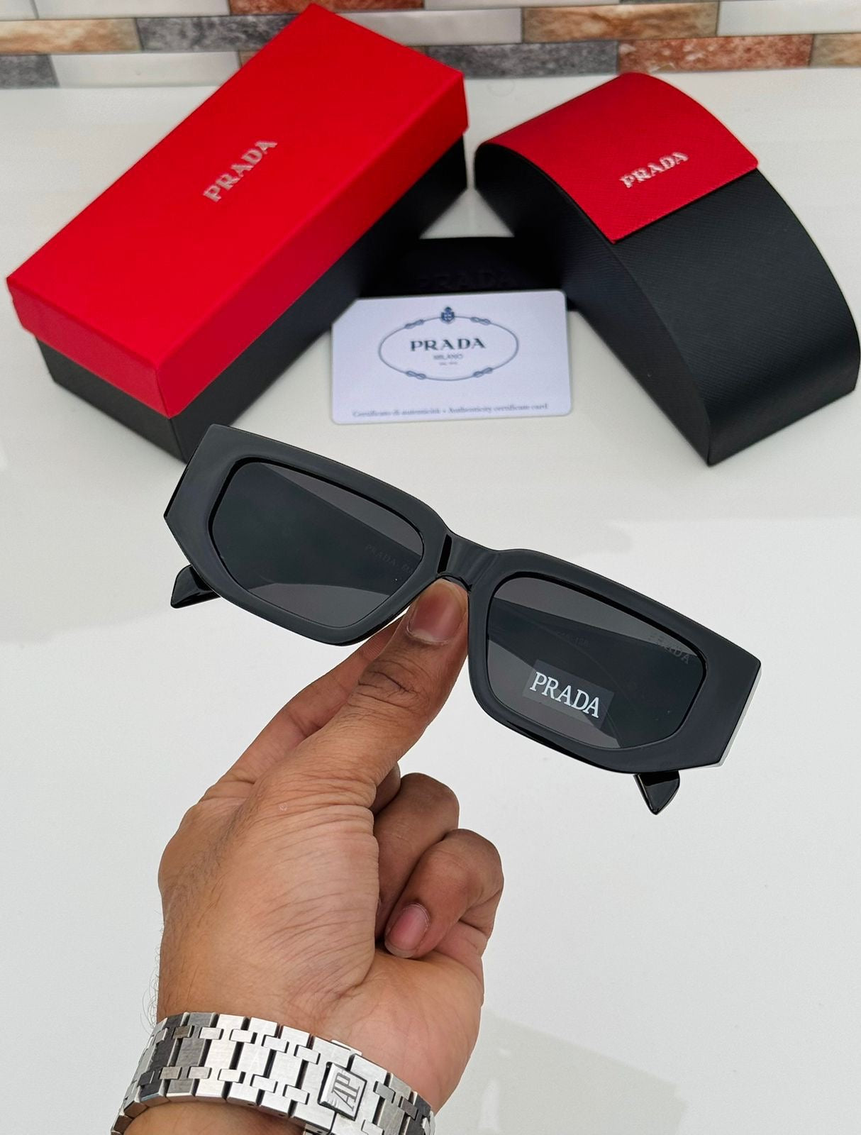 Prada Unisex Sunglasses