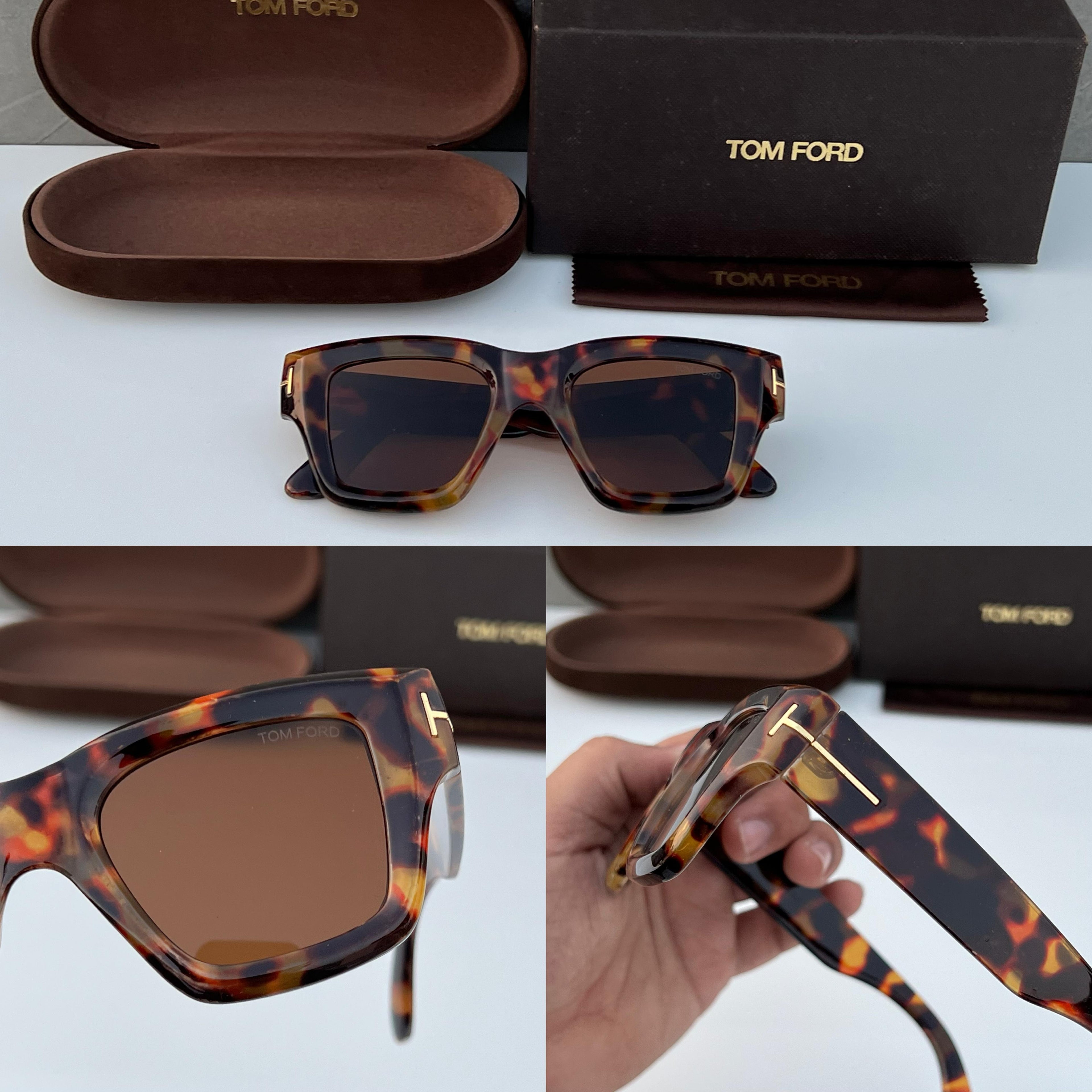 Tomford Tiger Brown Sunglasses
