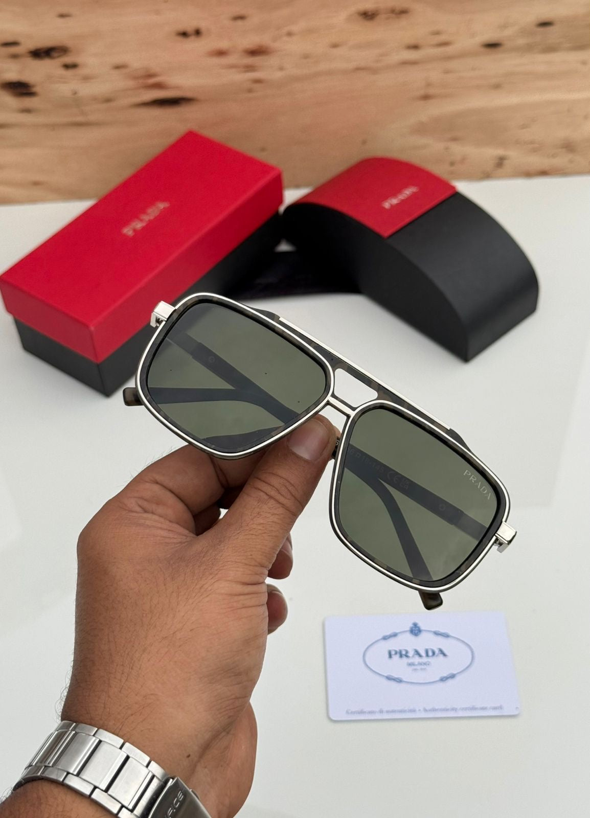 Prada Unisex Sunglasses