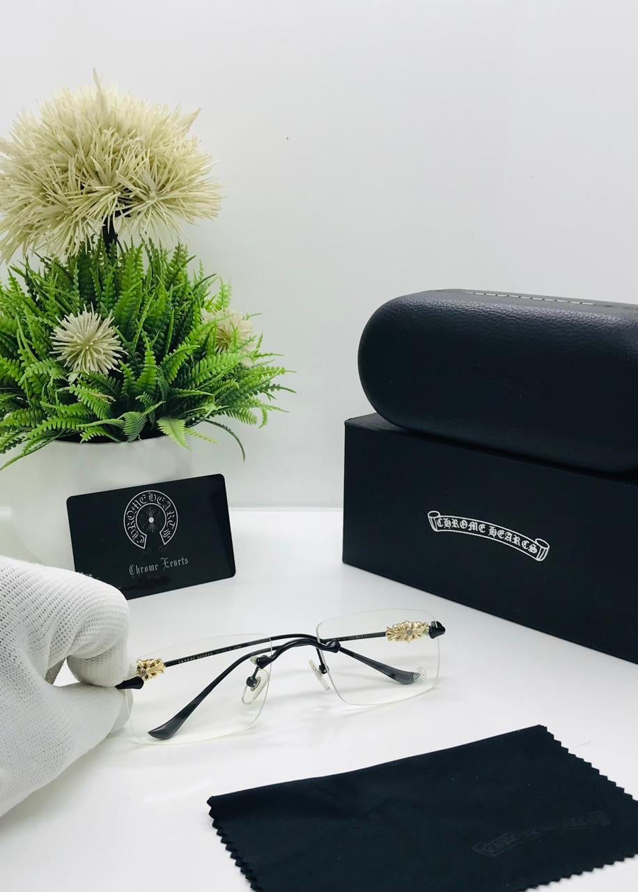 Chrome Heart Rimless Frame