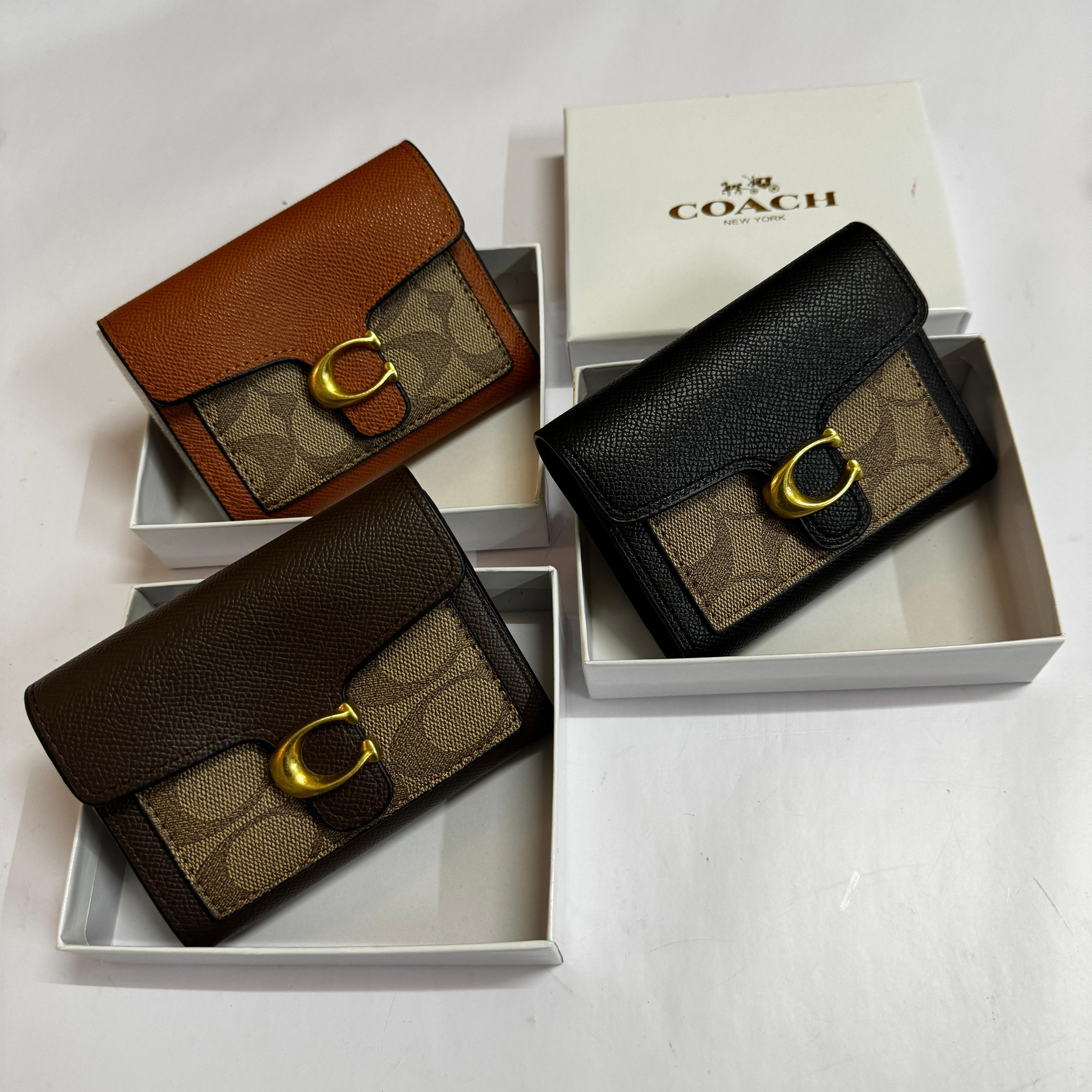 Coach Trifold Mini Wallet