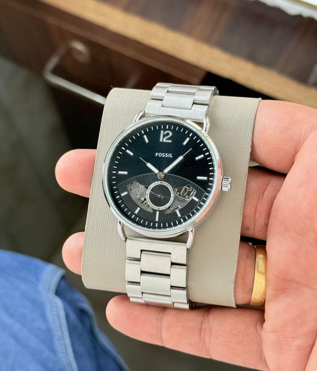 Fossil Commuter Automatic Skeleton Dial