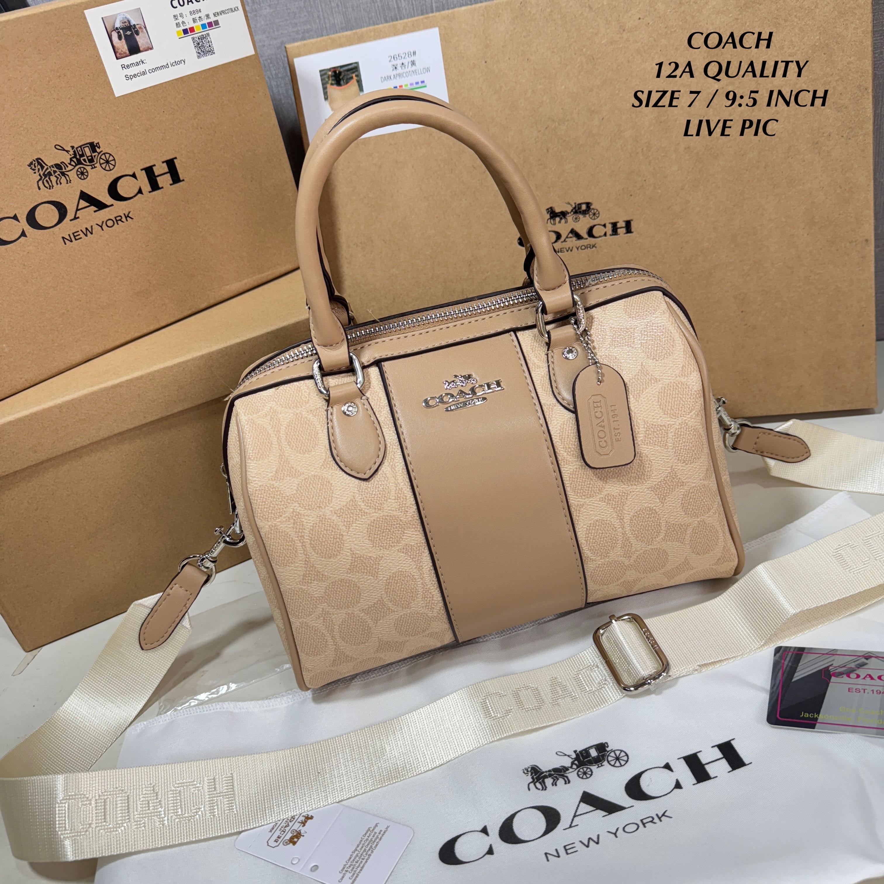 Coach Speedy Crossbody Satchel Bag