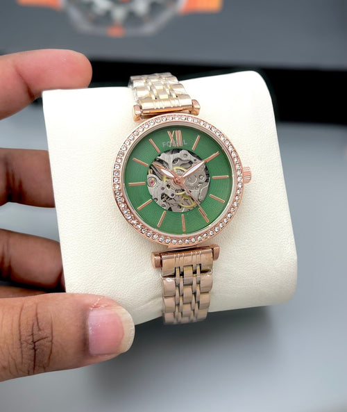 Fossil Diamond Bezel