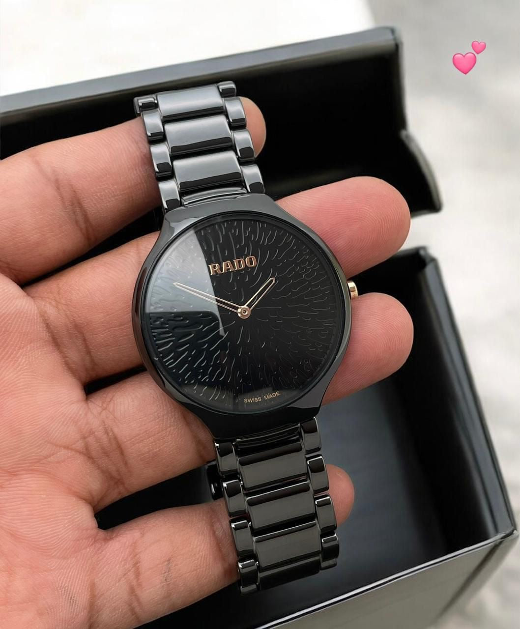 Rado true Round thinline Ceramic